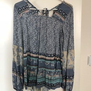 Long Sleeve Blouse